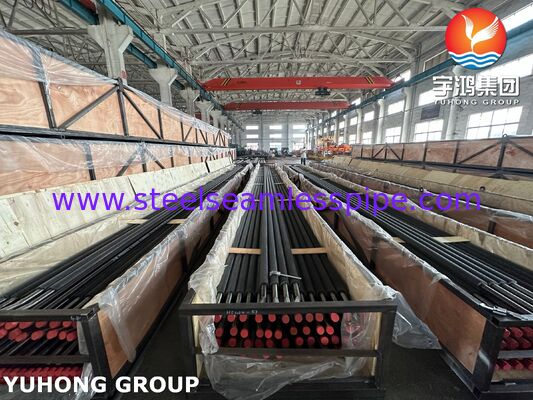 ASTM A213 T91 Alloy Steel Seamless Tube with CS Serrated Fin Tube , HRSG (Heat Recovery Steam Generator) Application