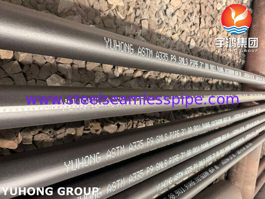 Alloy Steel Tube ASTM A335 Chrome-Moly Alloy Seamless Pipe Grade P9 P22