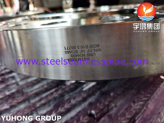 STEEL FLANGES ASTM B564 NICKLE ALLOY MONEL400 UNS N04400 WNRTJ FLANGE