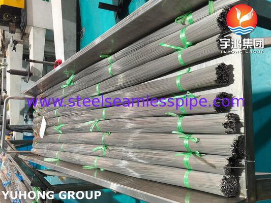 SUS304 Stainless Steel Capillary Tube , Medical Hypodermic Tube For Disposable Syringe