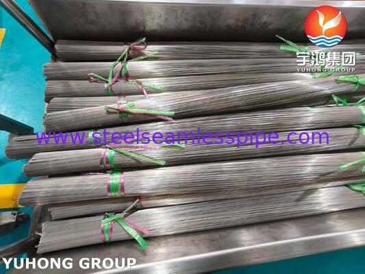 SUS304 Stainless Steel Capillary Tube , Medical Hypodermic Tube For Disposable Syringe