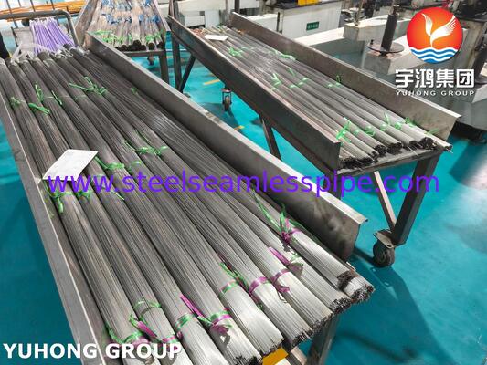 SUS304 Stainless Steel Capillary Tube , Medical Hypodermic Tube For Disposable Syringe
