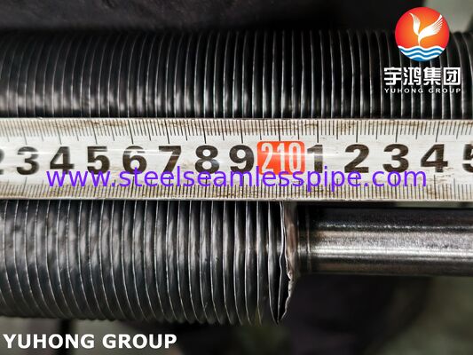 Steel 20 + Aluminum 1060 Embedded Type Finned Tube for Air Cooler & Heat Recovery