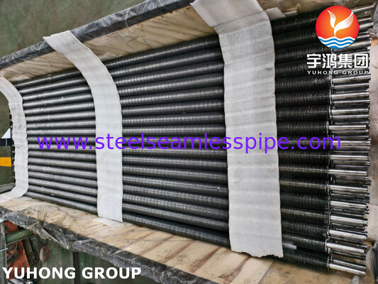 Steel 20 + Aluminum 1060 Embedded Type Finned Tube for Air Cooler & Heat Recovery