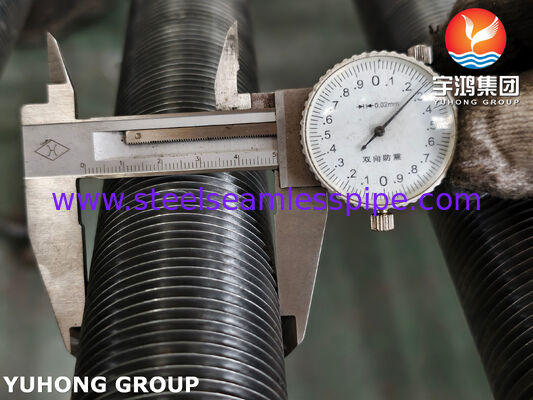 Steel 20 + Aluminum 1060 Embedded Type Finned Tube for Air Cooler & Heat Recovery