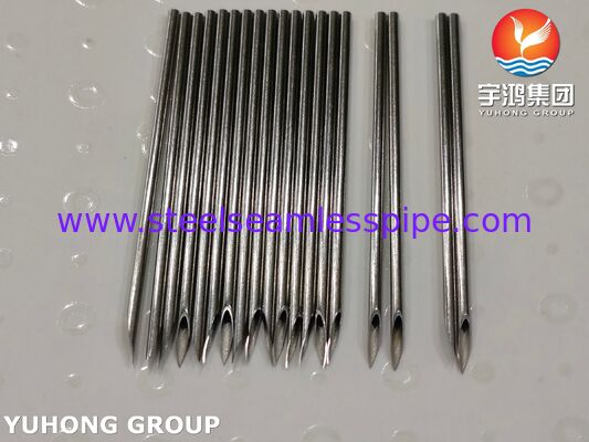 SS304 Medical Grade Stainless Steel Veterinary Needle Tube For Medication Injection 16G