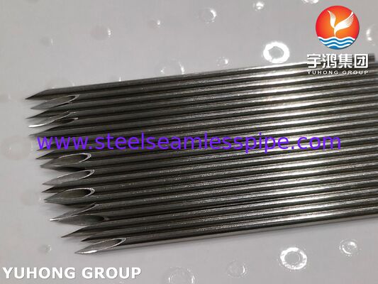 SS304 Medical Grade Stainless Steel Veterinary Needle Tube For Medication Injection 16G
