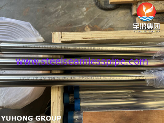 ASTM A270 TP304 Food Grade Stainless Steel Seamless Sanitary Tube For Distillation