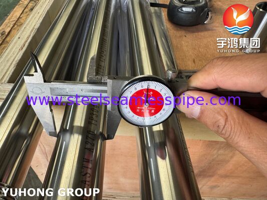ASTM A270 TP304 Food Grade Stainless Steel Seamless Sanitary Tube For Distillation