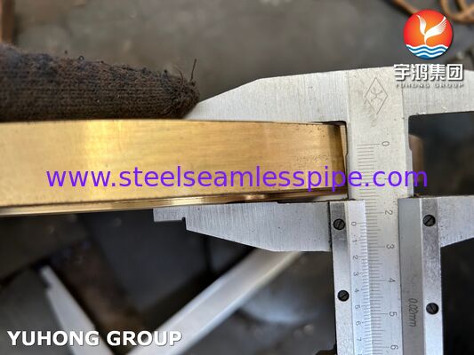 ASTM B171 C46400 Naval Brass Tubesheet for Seawater & Marine Coolers - Precision Machined Copper Alloy Heat Exchanger Component
