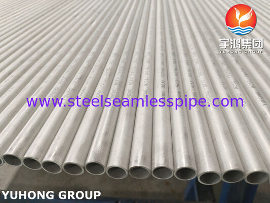 ASME SA213 TP316L Seamless Tube C≤0.035% No PWHT After Welding Intergranular Corrosion Resistant For Heat Exchanger