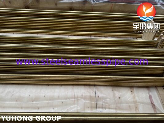 ASME SB111 C44300 U-Bend Copper Alloy Tube For Heat Exchanger