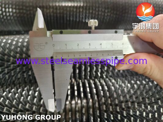 ASTM A192 Serrated Fin Tube Carbon Steel Fins for Heat Exchanger