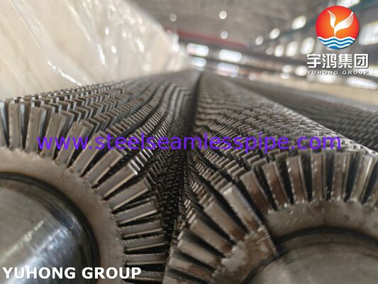 ASTM A192 Serrated Fin Tube Carbon Steel Fins for Heat Exchanger
