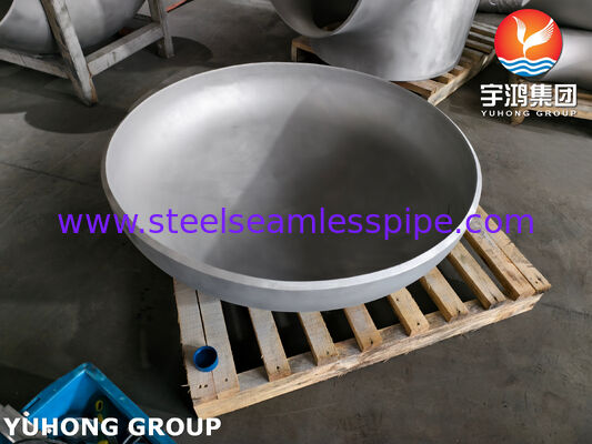 ASME SA403 / ASTM A403 WP304H End Cap ASME B16.9 Stainless Steel Buttweld Pipe Fittings