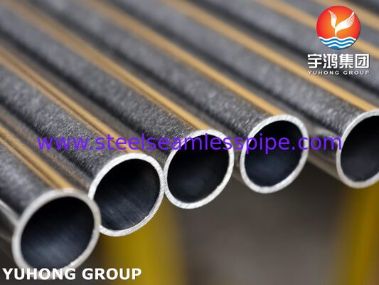 ASTM A789 UNS S32205 Duplex Steel Tube 450MPa Yield Cl⁻ Resistant for Heat Exchanger