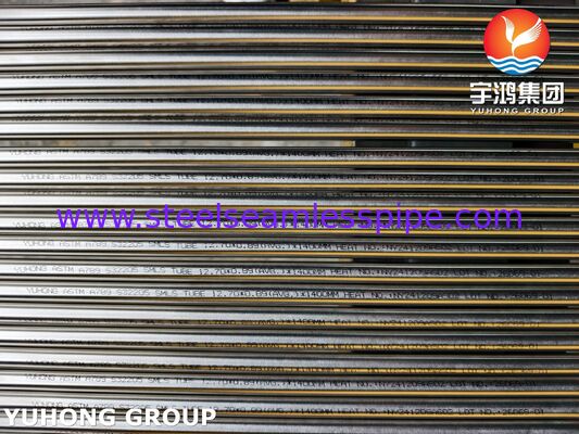 ASTM A789 UNS S32205 Duplex Steel Tube 450MPa Yield Cl⁻ Resistant for Heat Exchanger