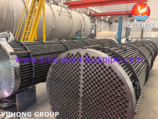 Carbon Steel Heat Exchanger Tube Bundle with ASME SA179 Material and ASME SA266 Gr.2 Tubesheet for TEMA Standard Applications