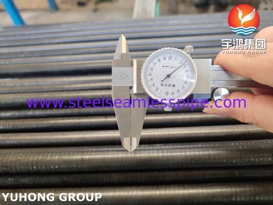 ASTM A333 Grade 1 Low Finned Tubes for Shell-and-Tube Heat Exchanger