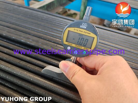 ASTM A333 Grade 1 Low Finned Tubes for Shell-and-Tube Heat Exchanger