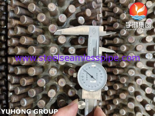 ASTM A312 TP304 Studded Fin Tubes for High-Temperature Heat Recovery