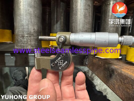ASTM A106 Gr.B Embedded Finned Tubes with CU-T2 Copper Fins for Air Coolers
