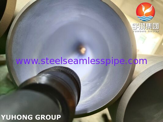 ASTM A376 TP347H Seamless Tube Nb-Stabilized 515MPa Up to 900°C for Superheater Reheater Cracking Furnace