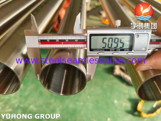 ASME SA270 TP304 Sanitary Stainless Steel Seamless Tube For Sugar Industry , MP EP