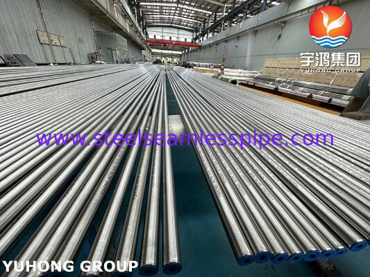 ASTM A249 TP316L Bright Annealed Stainless Steel Welded Tube , Used For Air Coolers