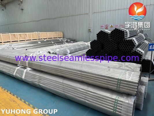 ASTM A249 TP316L Bright Annealed Stainless Steel Welded Tube , Used For Air Coolers
