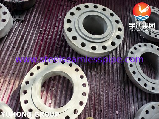 ASTM B564 UNS N04400 Weld Neck Flange Monel 400 Flange Nickel Copper Alloy WNRTJ Flange