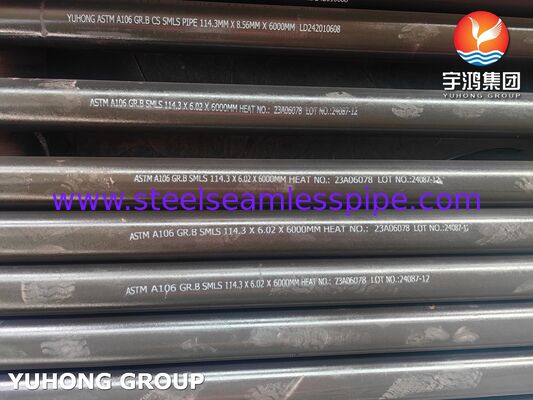 ASTM A106 GR.B Carbon Steel Heat Exchanger Seamless Tube for Oil & Gas