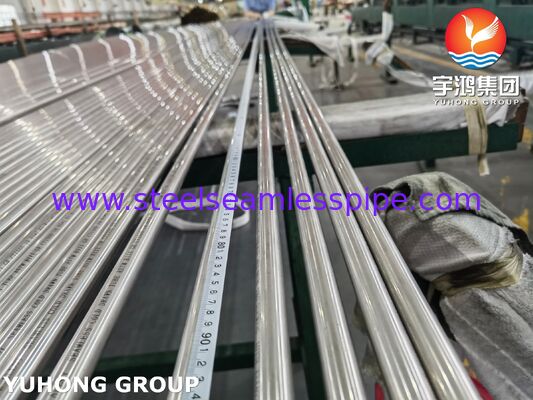 ASTM B111 ASME SB 111 SB 466 C71500 Copper Nickel Tubes / 70/30 Copper Nickel Seamless Tubes Tubing