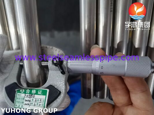 ASTM B111 ASME SB 111 SB 466 C71500 Copper Nickel Tubes / 70/30 Copper Nickel Seamless Tubes Tubing