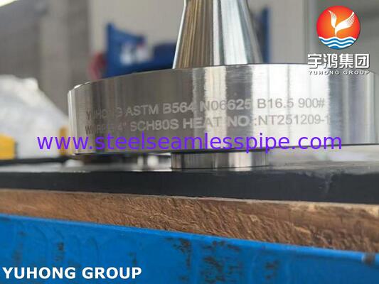 Nickel Alloy 625 Flange ASTM B564 UNS N06625 Inconel 625 Weld Neck Flange WNRF Flange