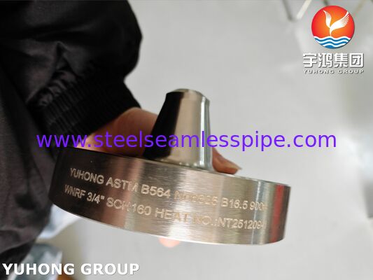 Nickel Alloy 625 Flange ASTM B564 UNS N06625 Inconel 625 Weld Neck Flange WNRF Flange