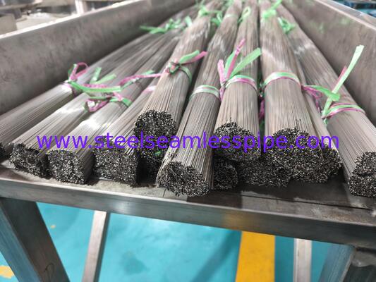 ISO9626 SUS304 SUS316L Stainless Steel Welded Capillary Tube For Medical Device Accessories