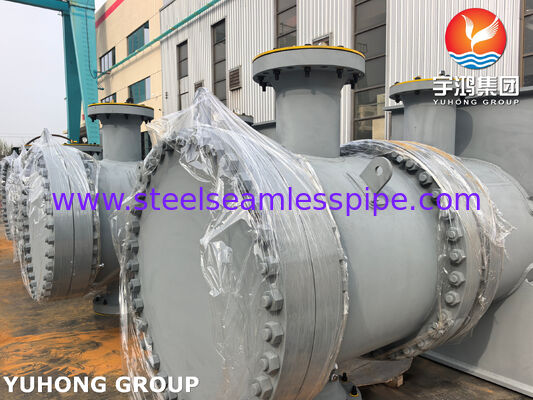 TEMA Shell And Tube Heat Exchanger ASME, NBR Certificated For Inter Cooler