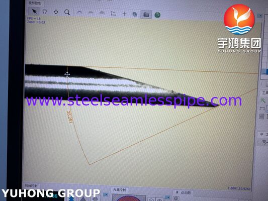 SUS304 26G Medical Grade Stainless Steel Back Cut Needle Tube For EMG Needles ISO9626