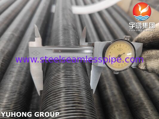 Embedded Fin Tubes (ASME SA209 + Aluminum 1060 Fin Material) for  Dry Cooler