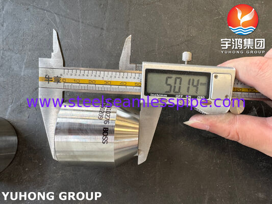 NICKLE ALLOY STEEL FORGED FITTING ASME SB564 N10276 BOSS B16.11 MSS SP-97