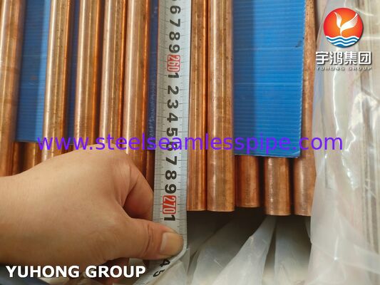 ASTM B111 C12200 Copper Seamless Tube for Heat Exchanger And Condenser