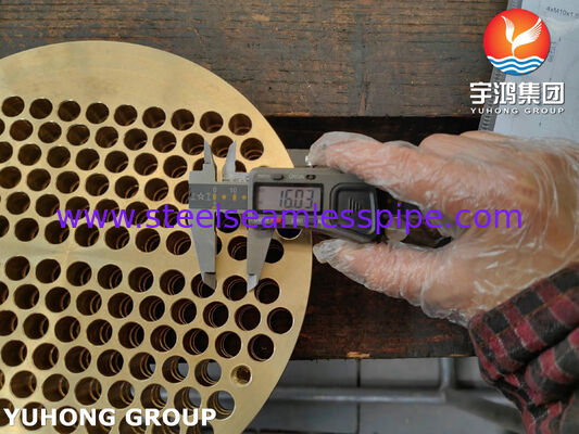 ASME SB171 C46400 Tube Sheet for Heat Exchanger, Air Cooler & Pressure Vessel