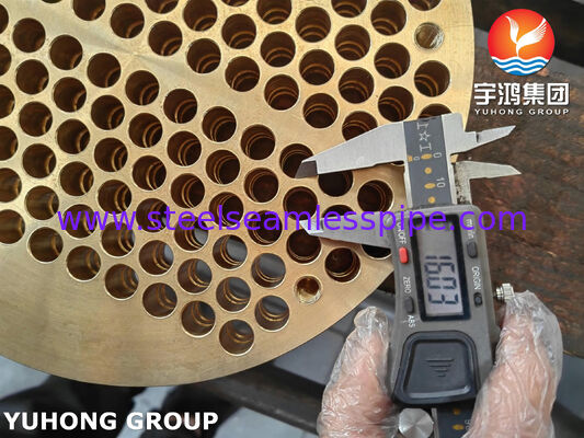 ASME SB171 C46400 Tube Sheet for Heat Exchanger, Air Cooler & Pressure Vessel