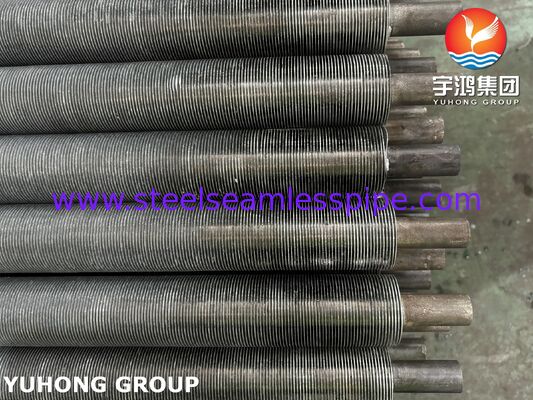 Extruded Finned Tubes for Air-Cooled Condensers (ASTM A192 + Aluminum 1060)