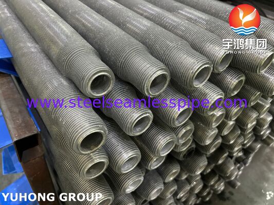 Extruded Finned Tubes for Air-Cooled Condensers (ASTM A192 + Aluminum 1060)