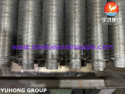 Extruded Finned Tubes for Air-Cooled Condensers (ASTM A192 + Aluminum 1060)