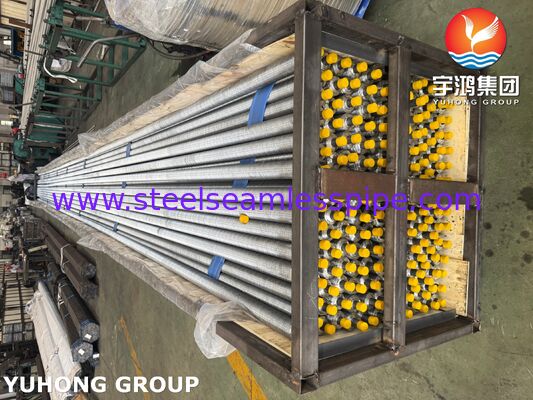 KL Type Finned Tubes for Air-Cooled Heat Exchangers – ASME SA179 Carbon Steel Tubes