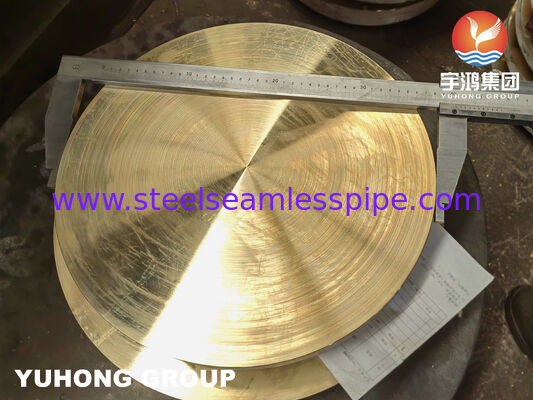 ASTM B171 C46400 Naval Brass Copper Disc for Marine & Industrial Applications