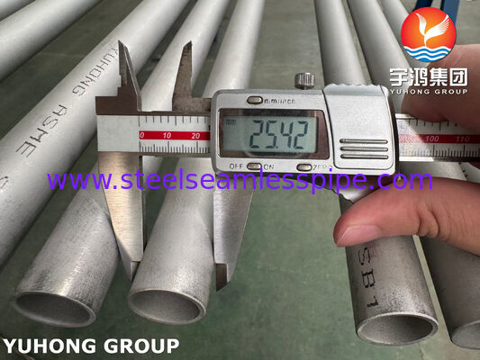 Nickel Alloy Seamless Tube ASTM B163 UNS N08825 Consenser and Heat Exchanger Tube
